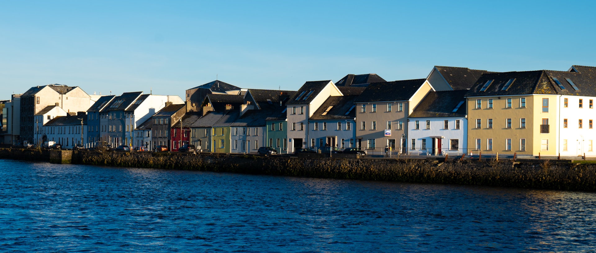 Long Walk waterfront, Galway, Ireland